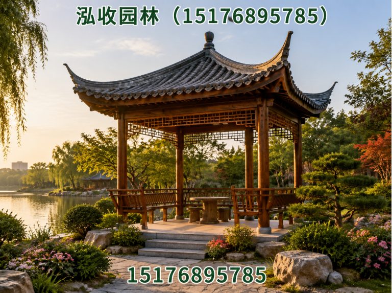 新余京津冀防腐木工程展示图
